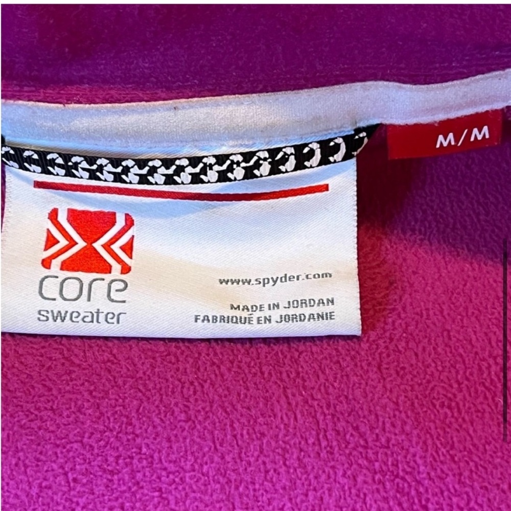 Spyder Core Sweater Zip up Jacket
Pink Medium Zip Pockets - Picture 6 of 8